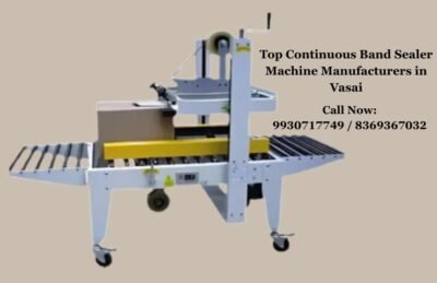 Top Continuous Band Sealer Machine Manufacturers in Vasai