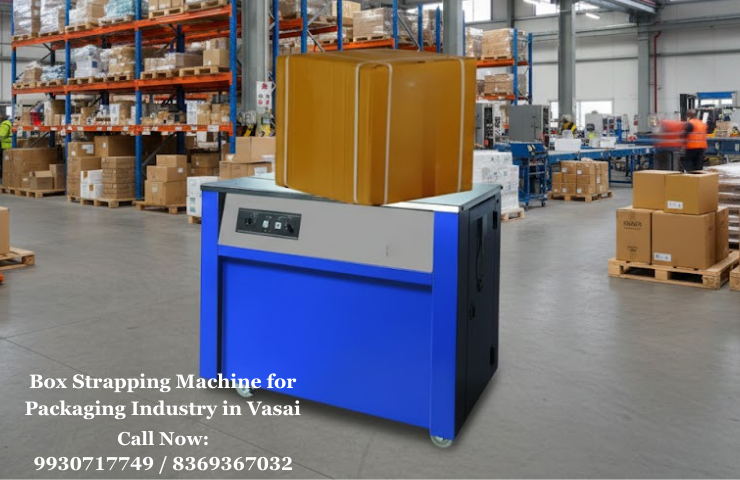 Box Strapping Machine for Packaging Industry in Vasai