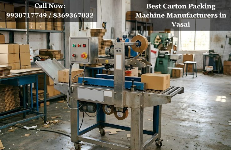 Best Carton Packing Machine Manufacturers in Vasai