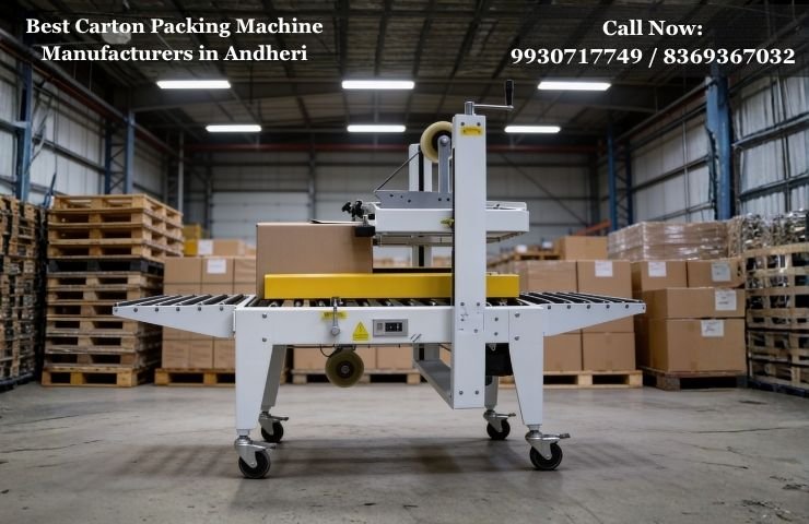 Best Carton Packing Machine Manufacturers in Andheri
