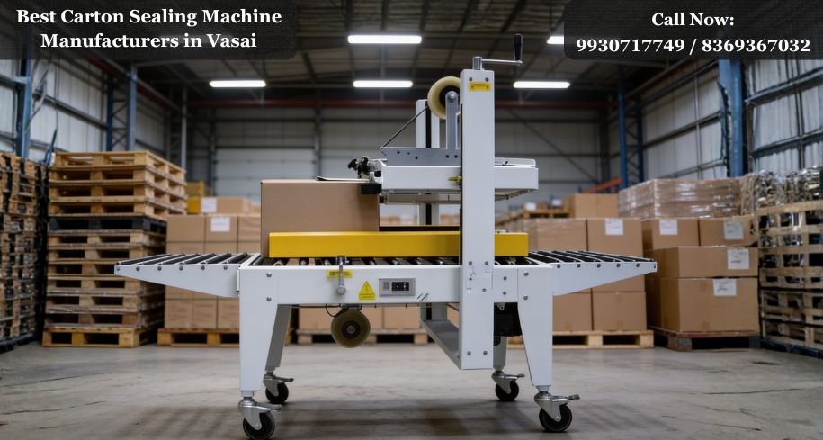 Best Carton Sealing Machine Manufacturers in Vasai