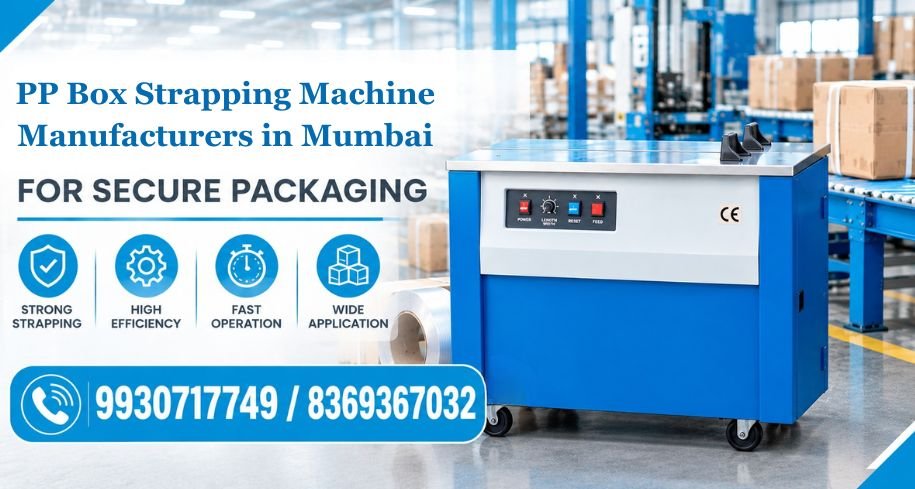 PP Box Strapping Machine Manufacturers in Mumbai