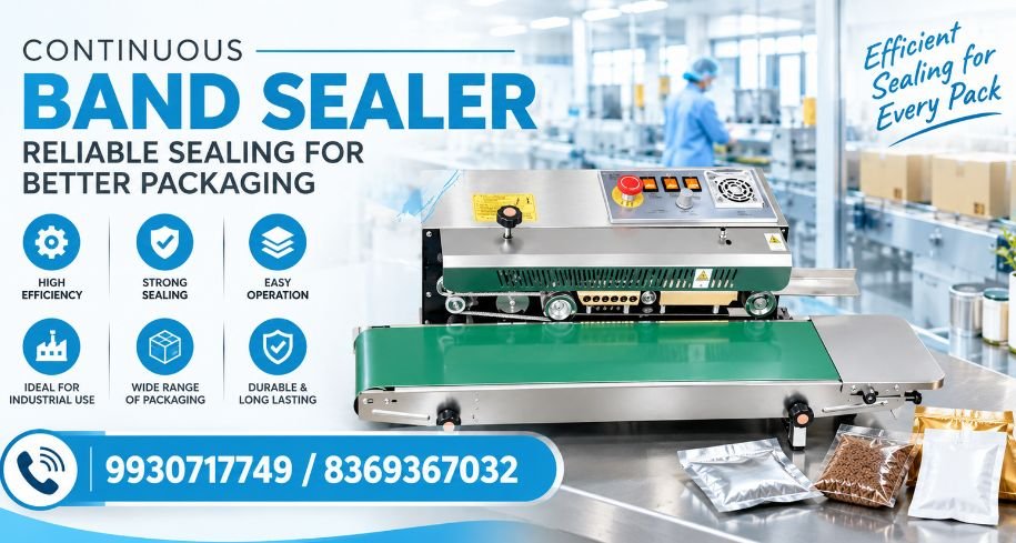 Top Continuous Band Sealer Machine Manufacturers in Thane